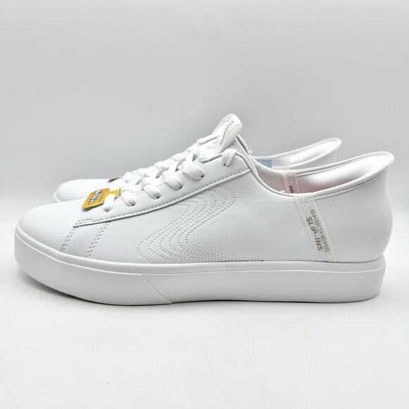 Skechers Womens Eden LX Royal Stride Sneakers US 11 Wide White NWOB - Picture 8 of 12